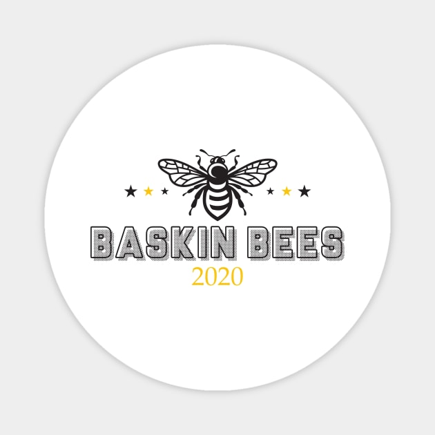 Baskin Bees 2020 Magnet by Mercado Graphic Design